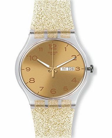 Swatch Watch Swatch New Gent SUOK704 GOLDEN GLISTAR