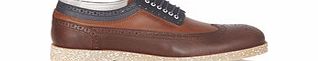 SWEAR LONDON Logan brown leather brogues