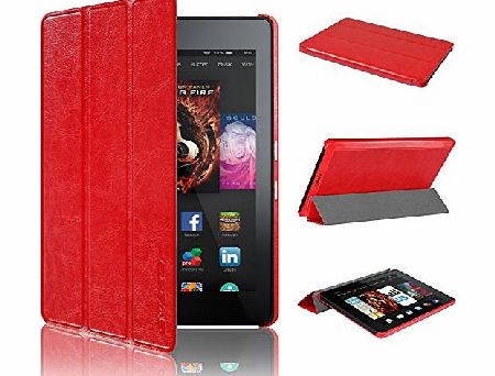 Swees New Amazon Kindle Fire HD 6 Tablet (2014 Oct Release) SmartShell Case Cover Ultra Slim Lightweight with Auto Sleep / Wake Feature (will only fit Amazon Kindle Fire HD 6-Inch Tablet 2014 Release