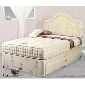 Sweet Dreams , Cassandra, 3FT Single Divan Bed
