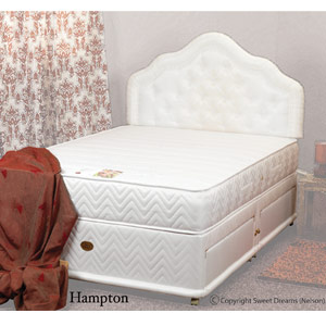 Sweet Dreams , Hampton 1000, 4FT6 Double Divan Bed