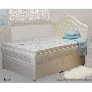 Sweet Dreams , Julia, 3FT Single Divan Bed