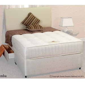 Sweet Dreams , Samba, 4FT Sml Double Divan Bed