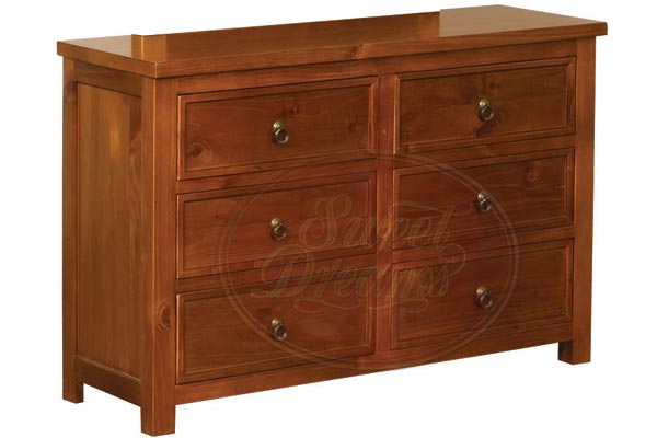 Sweet Dreams Beds Hudson 6 Drawer Chest