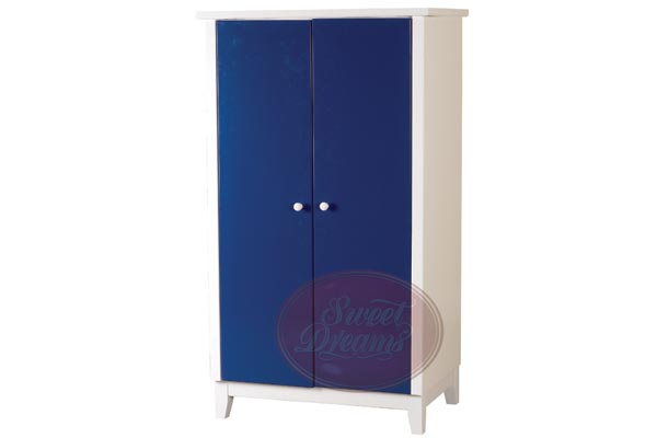 Sweet Dreams Beds Kipling Blue Wardrobe