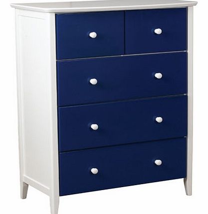 Blue Ruby Chest of Drawers