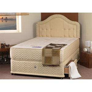 Sweet Dreams Cotton Pure 3FT Single Divan Bed