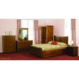Sweet Dreams Hudson 5 Drawer Chest in Wild Cherry coloured Pine