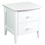 Sweet Dreams Kipling 2 Drawer Bedside Cabinet in