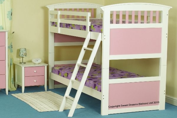 Sweet Dreams Kipling Bunk Bed - Pink