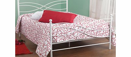 Sweet Dreams Rhombus 5FT Kingsize Metal Bedstead