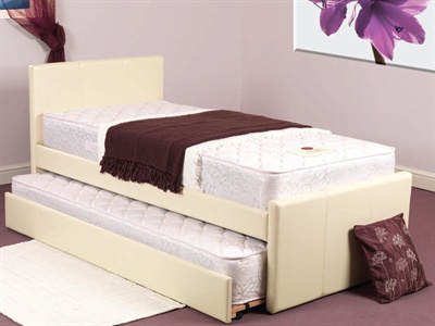 Sweet Dreams Roxy Single (3) Guest Bed Faux Leather -