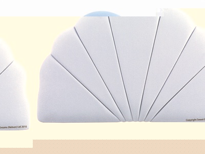 Solar Headboard Kingsize (5) Velour Midnight