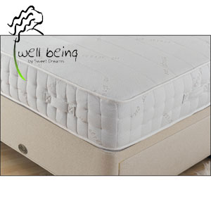 Sweet Dreams The Well Being Collection Serenity 4ft6`nd#39; Mattress