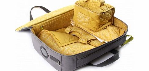 Sweetcase Maternity case with a chic bag - yellow `One size