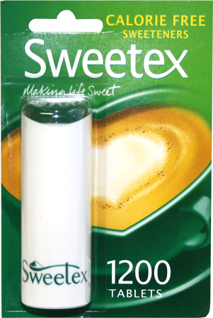 Sweetex Calorie Free Sweeteners 1200 Tablets
