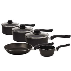 Swift 5 Piece Aluminium Cookware Set