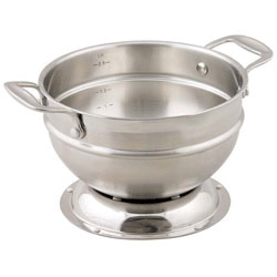 Bain marie and stand  stainless steel (for