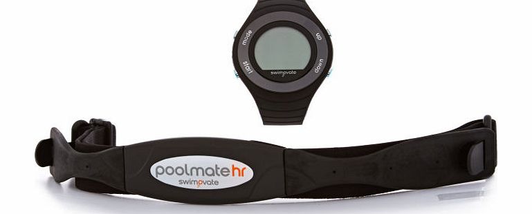 Swimovate Mens Swimovate Poolmate Hr Watch - Black