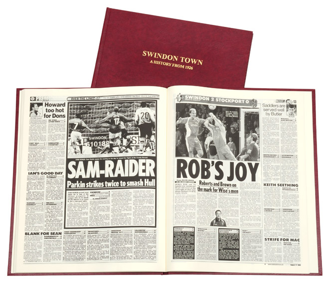 SWINDON Town Football Book