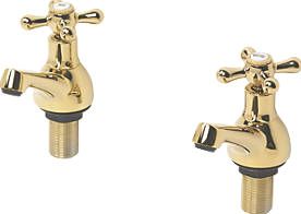 Swirl, 1228[^]21427 Bath Taps Pair 21427