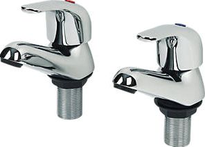 Swirl, 1228[^]44188 Bath Taps Pair 44188
