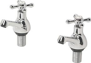 Swirl, 1228[^]93716 Bath Taps Pair 93716