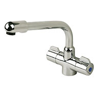 SWIRL Ceramic Disc Sink Tap Chrome