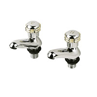 Contemporary Bath Tap Pair