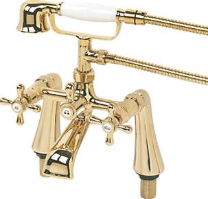 Swirl, 1228[^]39564 Deck-Mounted Bath Shower Mixer Tap 39564
