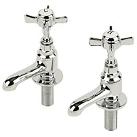 SWIRL Edwardian Basin Taps Pair