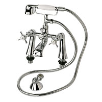 Edwardian Style Bath/Shower Mixer Tap andfrac34;andquot;