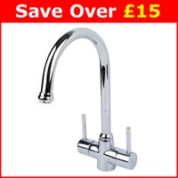 SWIRL Fresco Deck Mono Chrome Finish Sink Mixer Tap