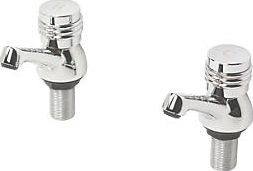 Swirl, 1228[^]26518 Magellan Bath Taps Pair 26518