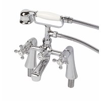 Traditional Bath/Shower Mixer Tap Chrome andfrac34;