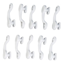 Swish Deluxe Curtain Gliders - 10 Pack