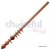 Swish Teak-Finish Universal Curtain Pole 28mm x 180cm