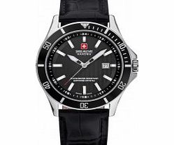 Swiss Military Mens All Black Flagship Watch