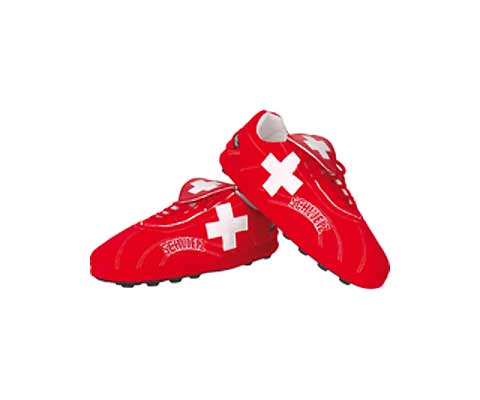 Switzerland 2478 Switzerland Sloffies - Football Slippers