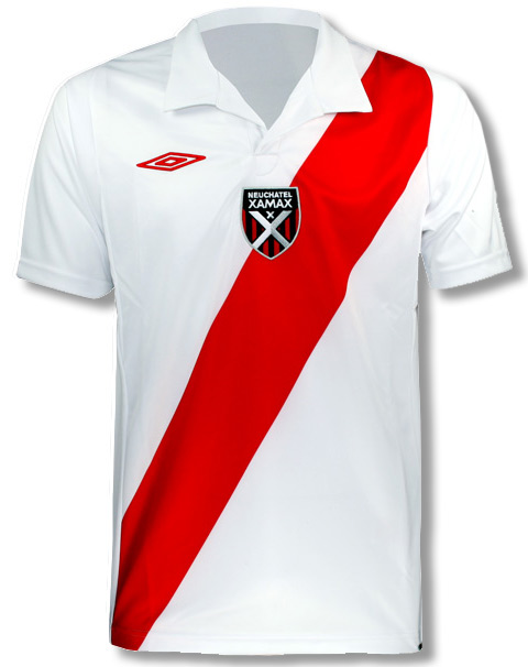 Switzerland Adidas 2010-11 Neuchatel Xamax Adidas Away Shirt