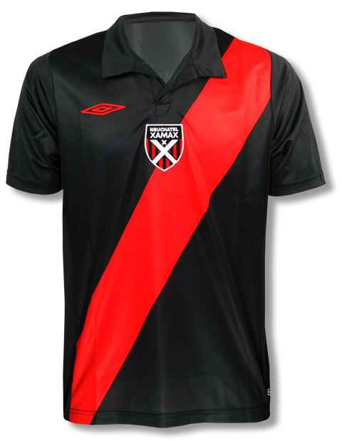 Switzerland Adidas 2010-11 Neuchatel Xamax Adidas Home Shirt