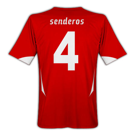 Puma 2010-11 Switzerland World Cup Home (Senderos 4)
