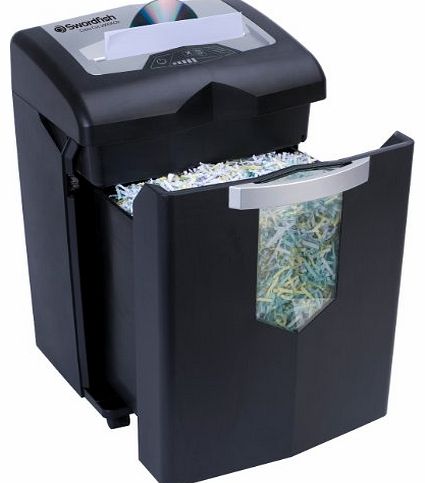 Swordfish 2000XCD 20 Sheet Cross Cut Paper/Document Shredder with Continuous Shredding