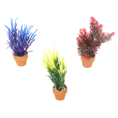 Sydeco Small Artificial Plant in Pot Ornament by Sydeco