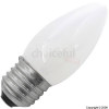 40W Satin Brilliant White Candle Bulb 240V E27
