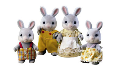 sylvanian Families - Cottontail Rabbit Family