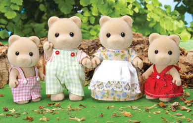 Families - Honey Bear Family