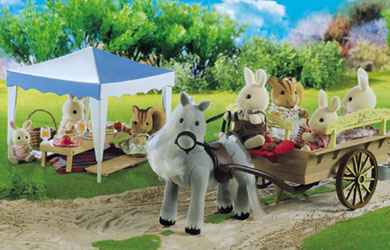 sylvanian Families - Pony and Trap