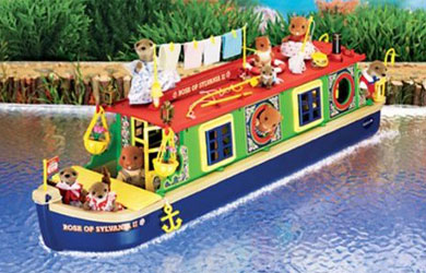 sylvanian Families - Riverside Canal Boat
