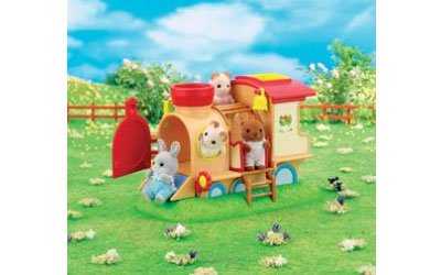 Sylvanian Families Baby Train Play House